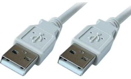 Premiumcord Kabelis USB USB-A - USB-A 1,8 m Pilka (93375)