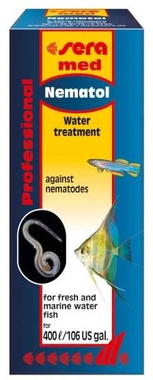 sera med Professional Nematol 10ml žuvims