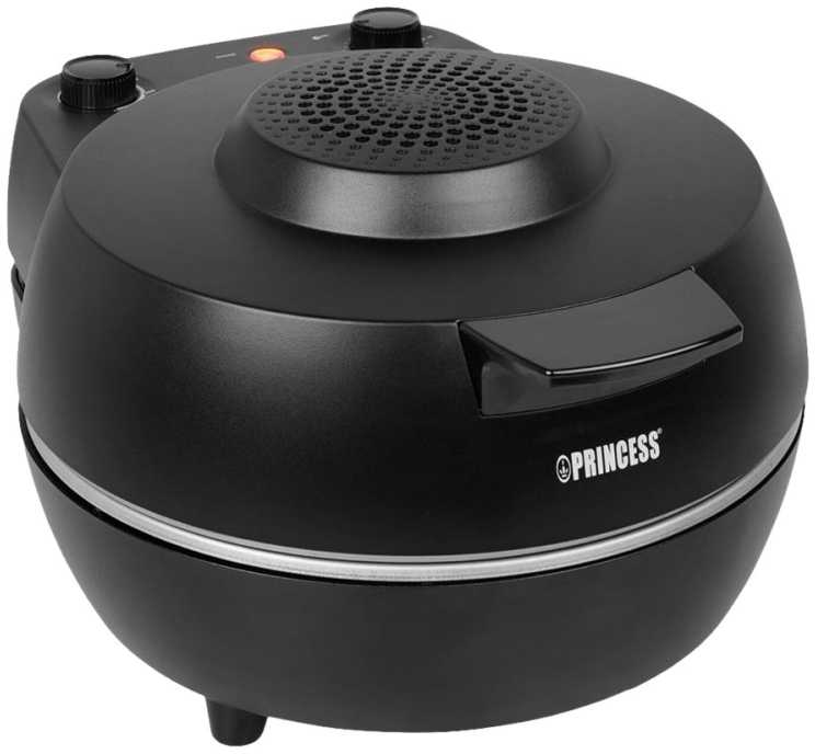 Elektrinė krosnelė Princess 01.115005.01.001 picos orkaitė Pro, 1 pica(-os), Juoda, 30 cm, 400 °C, 1 m, Plastikas
