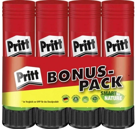 Pritt Klijai lazdelėje Multipack 4 x 43 g 9H PK8MP