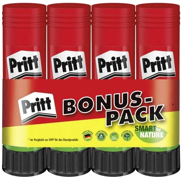 Pritt Klijai lazdelėje Multipack 4 x 43 g 9H PK8MP