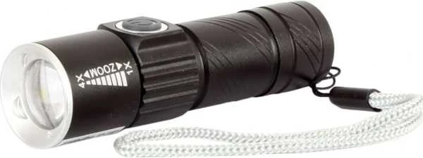 Pro-Line Žibintuvėlis, Įkraunamas žibintuvėlis su aliuminio LED zoom USB 50/100/flash, proline, ce