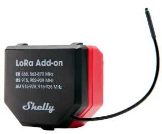 Shelly LoRa Add-on priedas relėms veikimui iki 5km