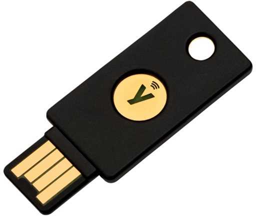 Saugumo Raktas - Yubico YubiKey 5 NFC FIPS USB
