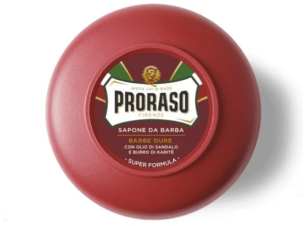 Proraso Red Line Shaving Soap In a Jar Odą maitinantis skutimosi muilas, 150 ml