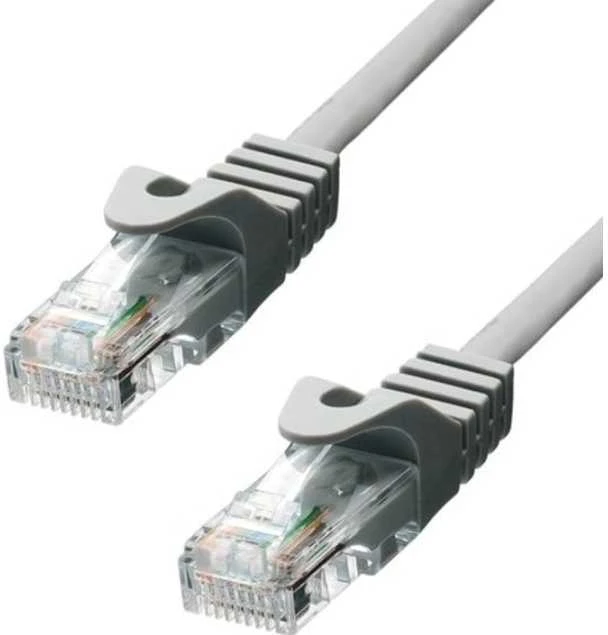 „ProXtend“ CAT5e U/UTP CU PVC eterneto kabelis, pilkas, 15 m, 15 m, Cat5e, U/UTP (UTP), RJ-45, RJ-45, pilkas