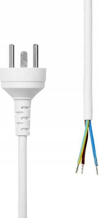 Kabelis zasilający ProXtend ProXtend Power Cord Denmark EDB to Open End 15M Baltas