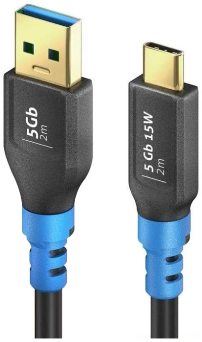 „PureLink FlexInstall“ USB-C–USB-A keitiklio laidas, USB 3.0, 5 Gbps, 2,00 m – diegimo rinkinys, 30 vnt.