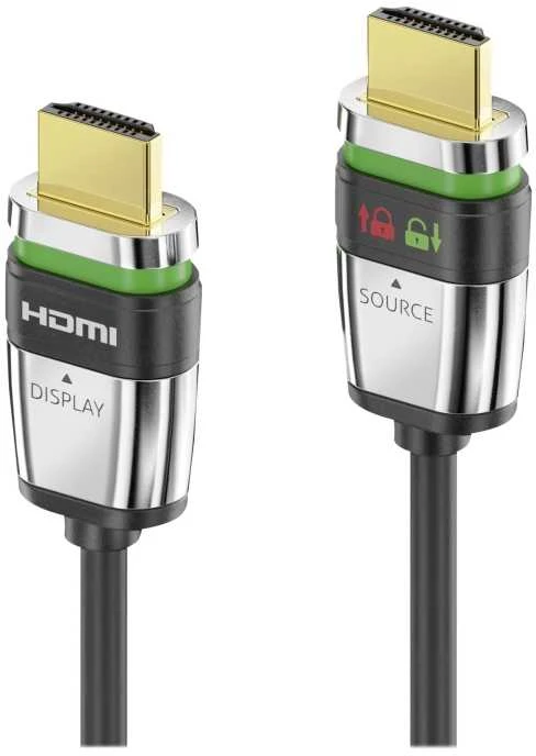 PureLink HDMI šviesolaidinis kabelis - jungčių detalės