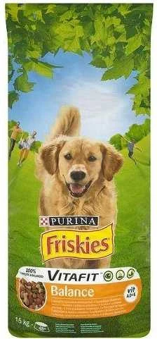 Purina Nestle Sausas Šunų Maistas - PURINA Friskies Balance Vištiena Su Daržovėmis 15 kg