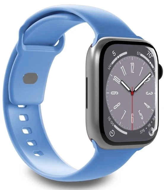 PURO ICON laikrodžio dirželis Apple Watch 42-44-45-46-49 mm, mėlynas
