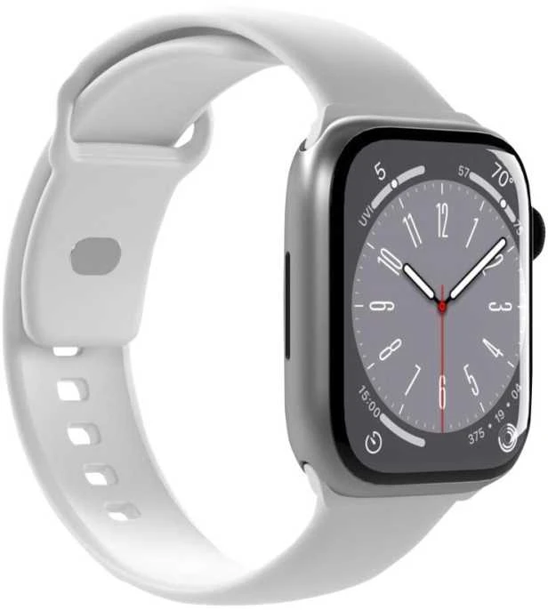 Puro „ICON” silikoninė apyrankė forApple Watch 38–40–41mm, baltos spalvos