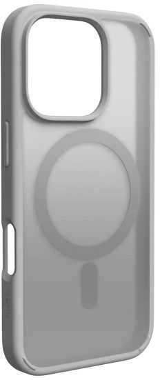 Puro Gradient MagSafe Silikoninis Apple iPhone 16 Pro Max - dėklas telefonui sidabro spalvos