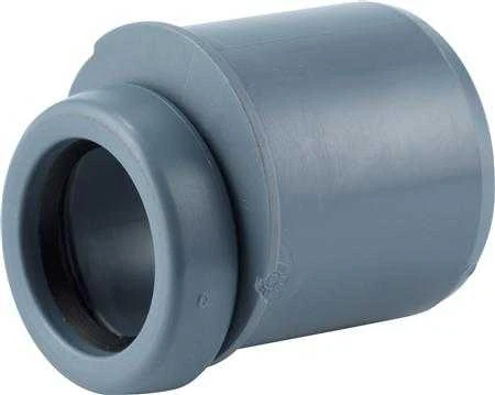 Purus „Jotiflex“ redukcinis antgalis 50–32 mm – trumpas, pilkas