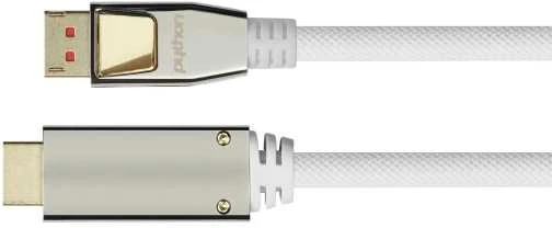 PYTHON DisplayPort-HDMI adapteris: metalinės jungtys