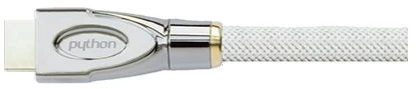 Kabelis PYTHON HDMI - HDMI 0,5 m baltas (GC-M0160)