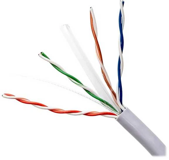 QOLTEC 50359 UTP network cable CAT6 305m PVC pilkas