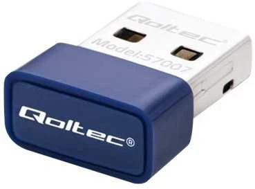 QOLTEC Wireless Mini Bluetooth USB WiFi adapteris