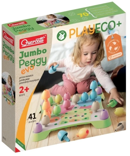 Dėlionė Quercetti Playbio Jumbo Peggy (040-82272)