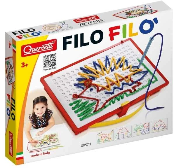 Quercetti Rankdarbis Filò - Edukacinis Žaislas