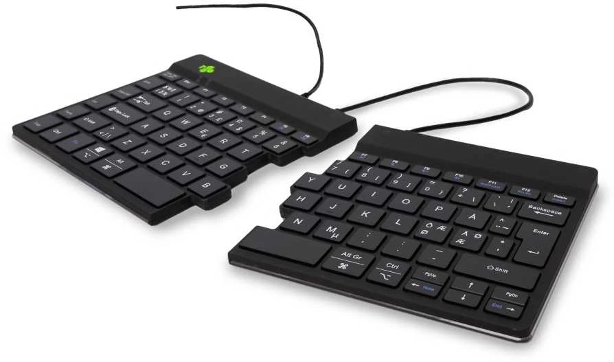 Klaviatūra R-GO Tools Skaidyti klaviatūrą (NORDIC), juoda - RGOSP- NDWIBL