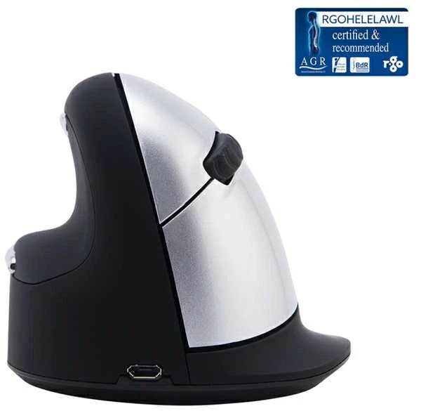 R Go Tools ERGONOMIC Pelė LARGE - HAND OVER185MM LEFT-HANDED belaidė