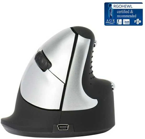 Carruzzo ERGONOMIC Pelė MEDIUM - HAND165-185MM RIGHT-HANDED belaidė