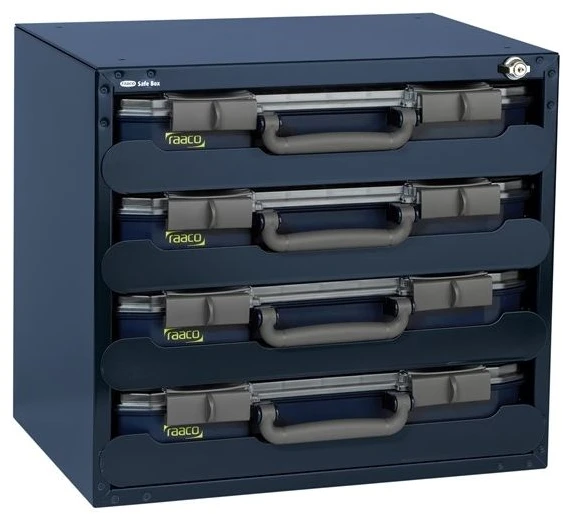 raaco Carry Lite SafeBox smulkmenų dėžutė 55x4