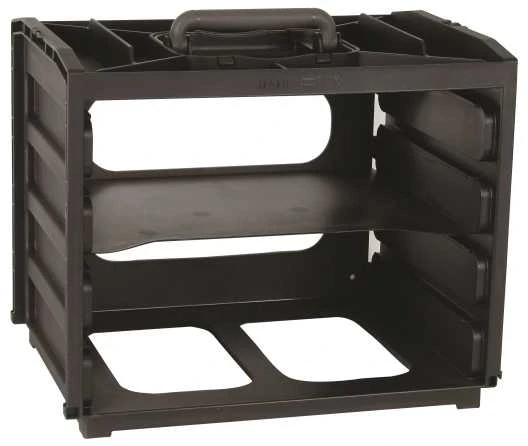 raaco HandyBox 55 - Polypropylene (PP) - 1.77 kg - Juodas