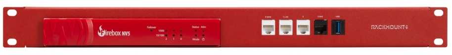 Fortinet Rackmount.IT rinkinys, skirtas WatchGuard NV5 / T15 / T10