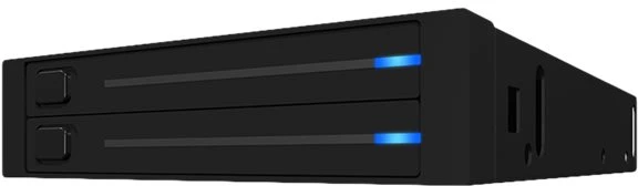ICYBOX IB-2226StS Icy Box Mobilus stovas skirtas 2x 2,5 SATA HDD arba 3,5 SSD, Juodas