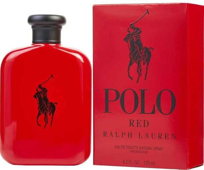Ralph Lauren Polo Raudona EDT tualetinis vanduo vyrams, 125 ml