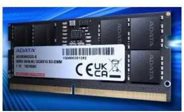 RAM 16 GB ADATA SO-DIMM 5600 (juodas, AD5S560016G-S, Premier Tray)