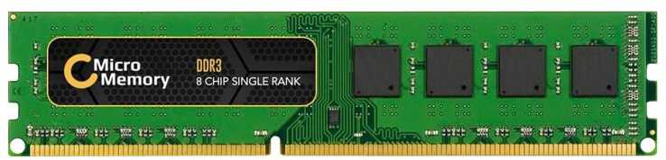 RAM Coreparts „Atmintis“ skirta „MicroBattery“ 2 GB DDR3 1333 MHz PC3-10600 - MMG1317/2 GB