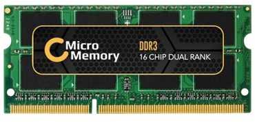 RAM Coreparts „Atmintis“ dedikuota „MicroMemory“ 8 GB DDR3 1600 MHz - MMG2495/8 GB