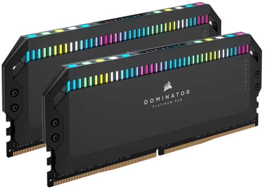 Corsair Dominator Platinum DDR5 atmintis su RGB apšvietimu