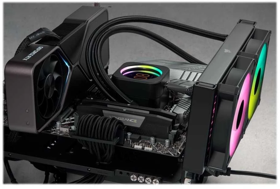 RAM CORSAIR VENGEANCE DDR5 32GB 2x16GB 5200MHz CL40 1.25V Juodas