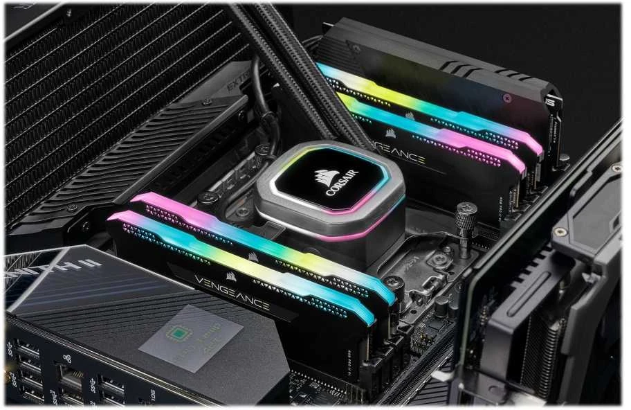 RAM Corsair VENGEANCE RGB PRO SL 16 GB, DDR4, 3200 MHz, kompiuteris/serveris, registracijos Nr., ECC Nr.