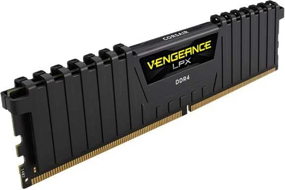 RAM CORSAIR 16GB DDR4 2666MHz 1x288 Dimm unbuffered 16-18-18-35 Vengeance LPX Juodas Heat Spreader 1,2V XMP2.0