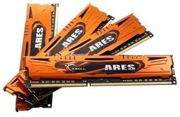 RAM G.Skill DIMM 32 GB 1600 (4 x 8 GB) keturių atminties modulių rinkinys (F3-1600C10Q-32GAO. Ares. INTEL XMP. Lite Retail)