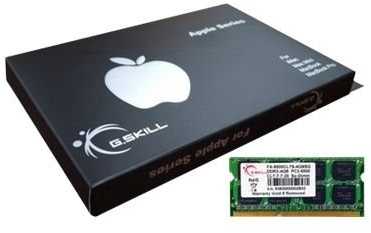 RAM G.SKILL DDR3, skirtas Apple 4GB 1066MHz CL7 SO-DIMM 1,5V