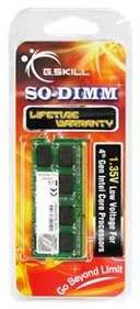 Nešiojamo kompiuterio atmintis G.SKILL F3-1600C11S-4GSL G.Skill DDR3L 4GB 1600MHz CL11 SO-DIMM 1,35V