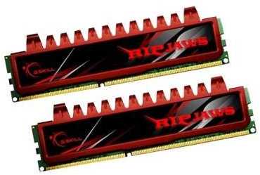 RAM G.SKILL F3-12800CL9D-8GBRL DDR3 8GB G.Skill Ripjaws rinkinys (2x4GB) 1600MHz CL9 1.5V XMP
