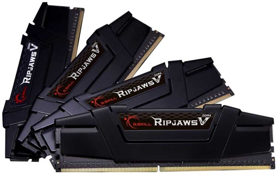RAM modulis – G.Skill Ripjaws V F4-3600C16Q-64GVKC 64GB DDR4 3600MHz