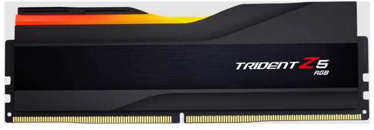 RAM Atmintis G.Skill Trident Z5 RGB, DDR5, 16 GB, 6000MHz, CL36 (F5-6000J3636F16GX1-TZ5RK)