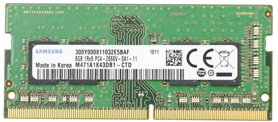 RAM Atmintis do laptopa Lenovo 8GB PC4-21300 DDR4 2666MHz