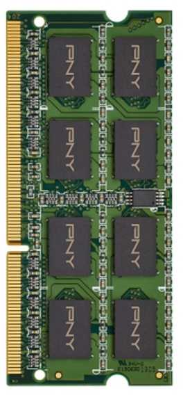 Nešiojamo kompiuterio atmintis Pny Technologies PNY 8GB PC3-12800 1600MHz DDR3 atminties modulis 1 x 8 GB
