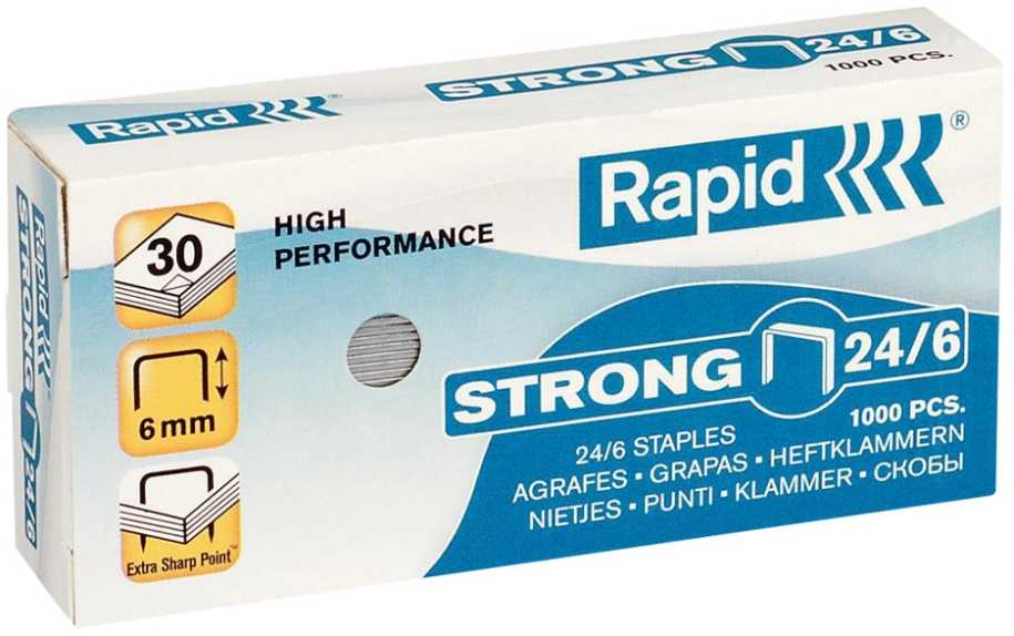 Esselte Zszywki Rapid Strong 24/6 1M