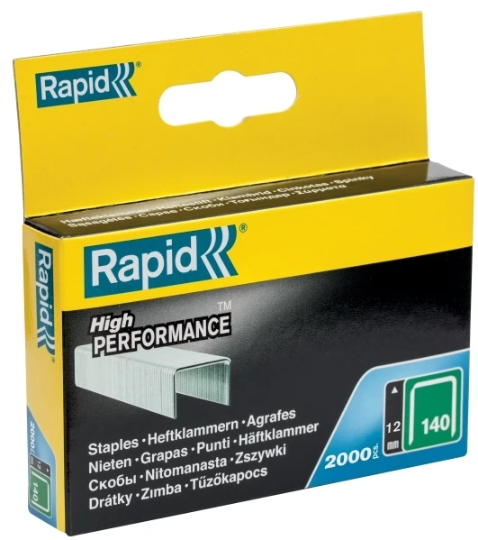 Kabės „Rapid" 140/12 2000 vnt.