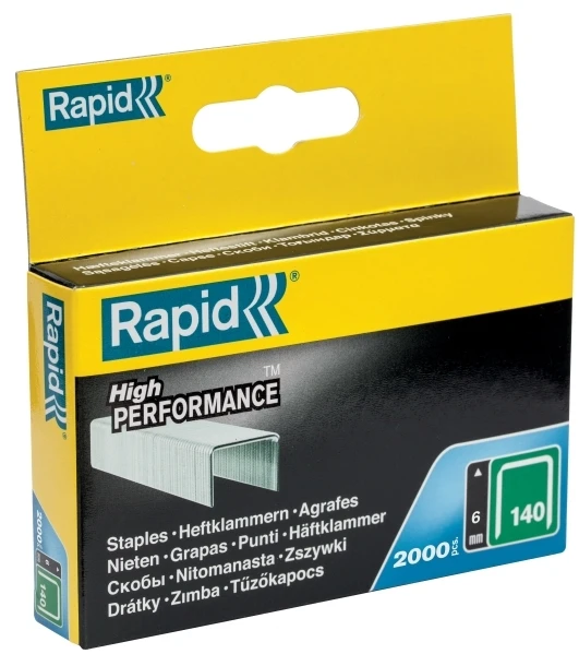 Kabės „Rapid" 140/6 2000 vnt.